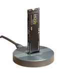 Aluminum NVME M.2 SSD Sata SSDS HDD Enclosure supports 2 TB MAX