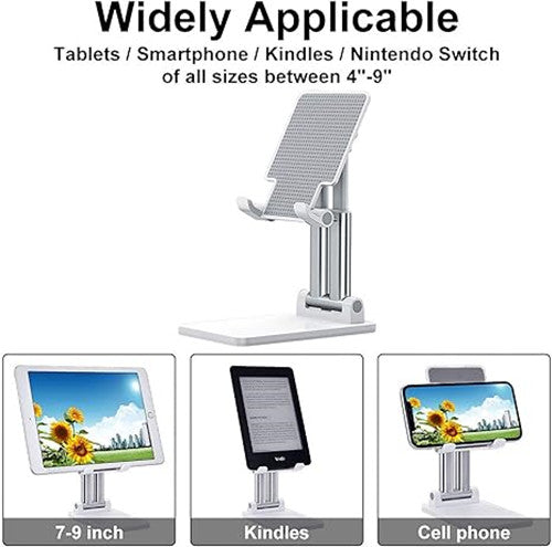 Dual Tube Foldable Phone Tablet Pad Table Stand Mount (LS99)