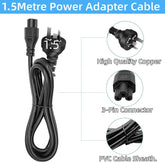 1.5m 3 Pin to ICE 320-C13 Power Cable Power supply/Charger