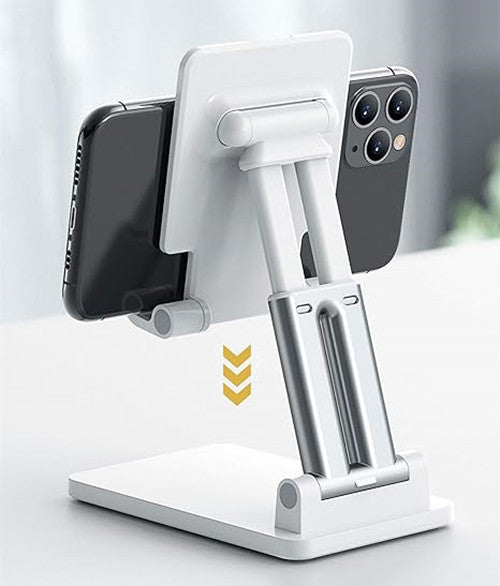 Dual Tube Foldable Phone Tablet Pad Table Stand Mount (LS99)