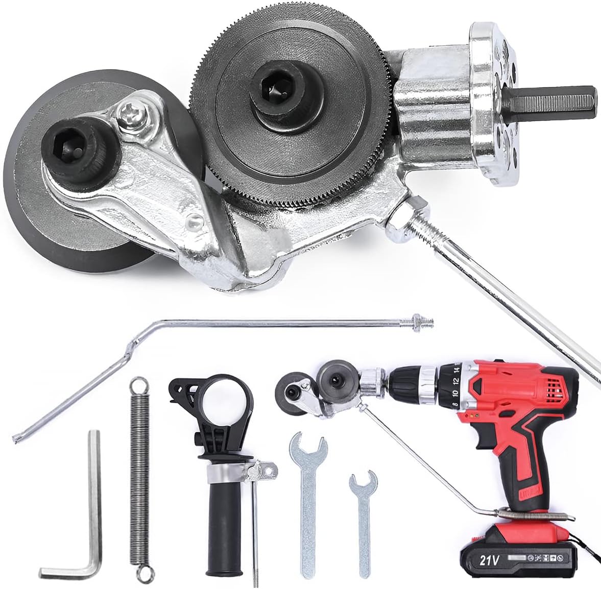 Electric Drill Plate Cutter Refitting Plate Shears Tool (JS78)