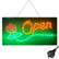 OPEN LED Neon Sign W/ Flower 48X25cm Ready-Made LED Signs