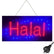 Halal LED Sign 48*25cm Ready-Made LED Signs