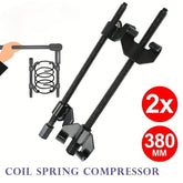 2Pcs 380mm Coil Spring Compressor Automotive Tools