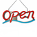 54cm X 22cm OPEN Neon Led Sign With Remote Ready-Made LED Signs