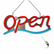 54cm X 22cm OPEN Neon Led Sign With Remote Ready-Made LED Signs