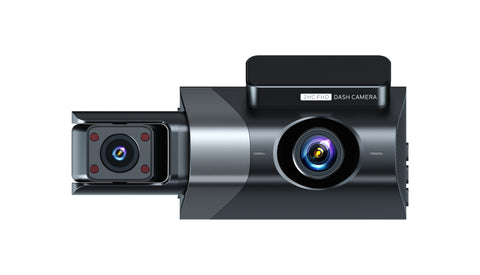 3 CH Dash Cam WIFI GPS 4K Front Cabin Car Triple Camera (QS200) IR Night Vision For car Pros