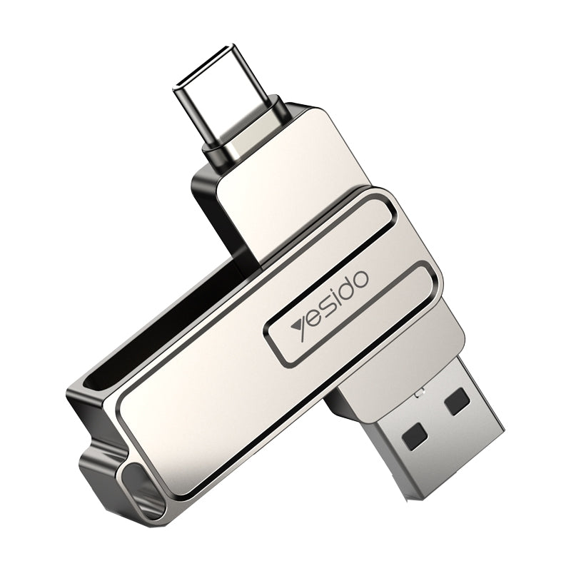 USB C USB Flash Drive 64G 128G Type C 2 In 1 USB 3.0 Memory Stick For PC Android