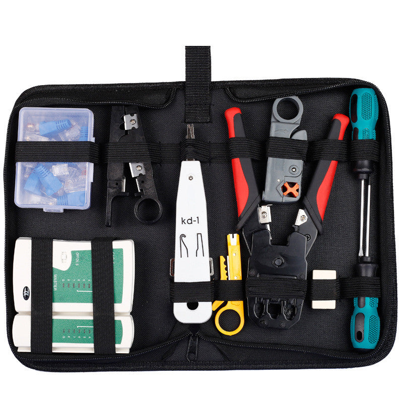 13pcs Network Cable Repair Maintenance Tool Kit (JS20.1) Set Cable Cri ...