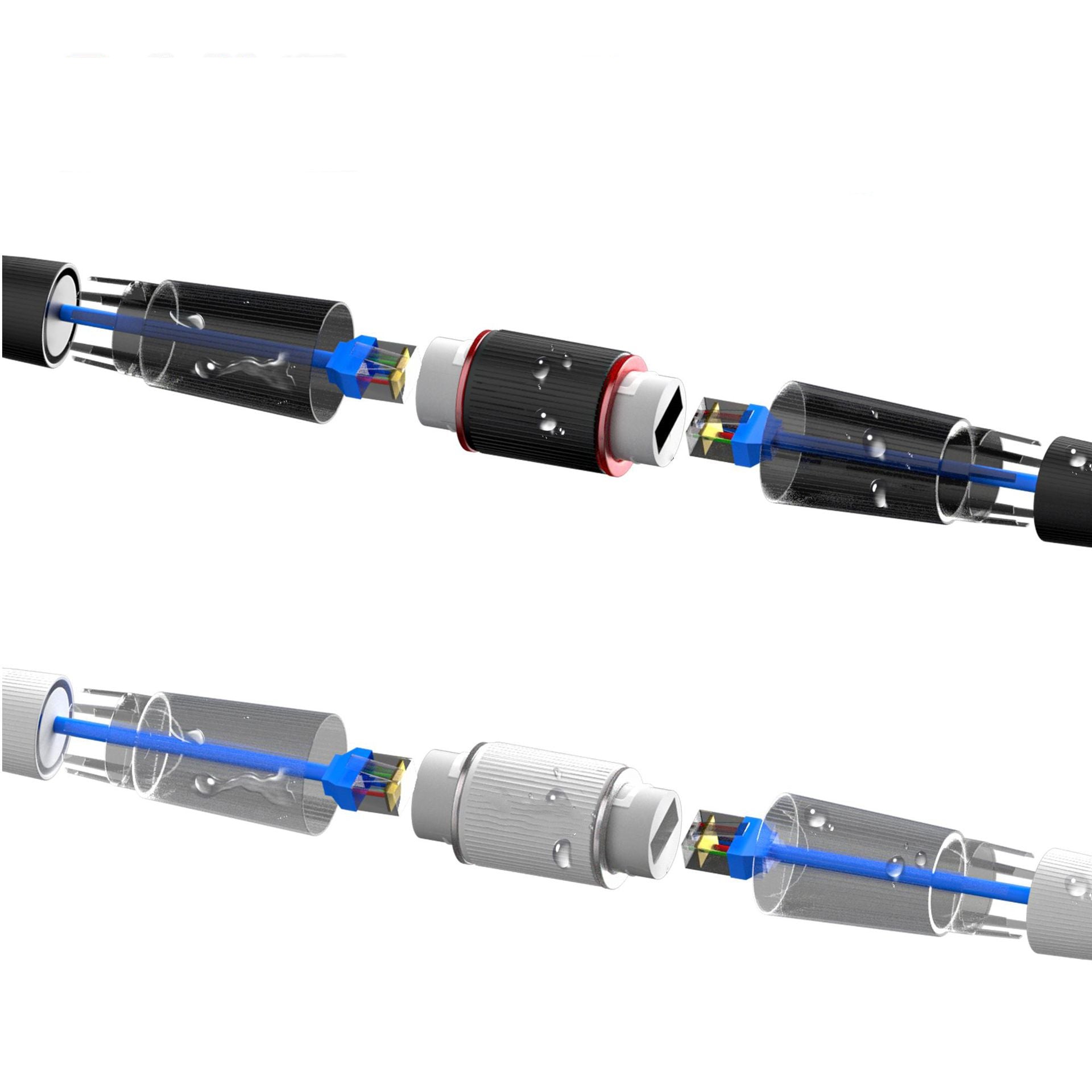 WATERPROOF RJ45 Network Coupler Joiner – Evertronics