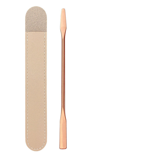 Cosmetic Plate Makeup Palette Spatula Tools for Mix Foundation (FS53)
