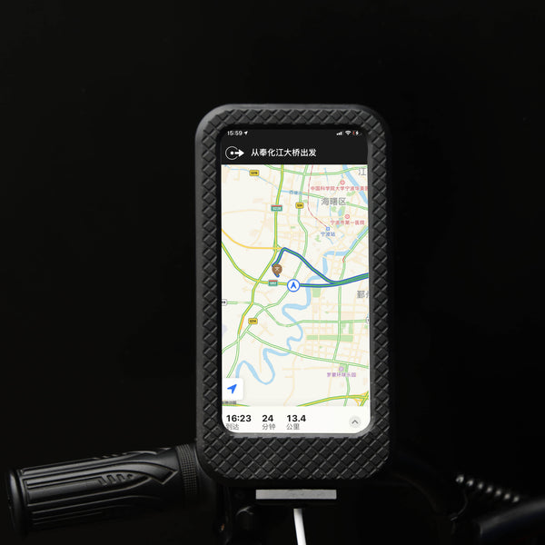 Waterproof Bike Motorcycle Handlebar Mount Holder Case For Mobile Phone (LS78)