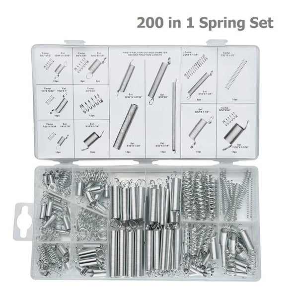 Small Spring Assortment 200Pcs Set 20 Sizes Tool Kit (JS12)