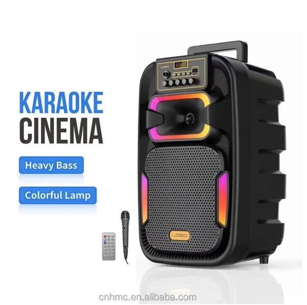 New Arrival Party Speaker Portable Bluetooth with Mic Karaok