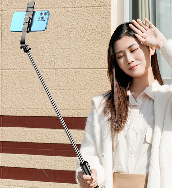 Z14 140cm Selfie Stick Tripod W/Bluetooth Remote