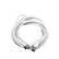1.2m/2.4m/4.5m/9m PAL to F-Type Male/Male Antenna Flylead Cable - White TV Accessories