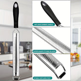 Lemon Zester and Cheese Shredder Scraper Home Essentials