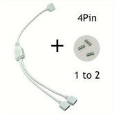 4Pin 1 to 2 3 4 Splitter Cable For Led Strips Party Effects