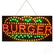 BURGER LED Sign 55CM X 33CM Ready-Made LED Signs