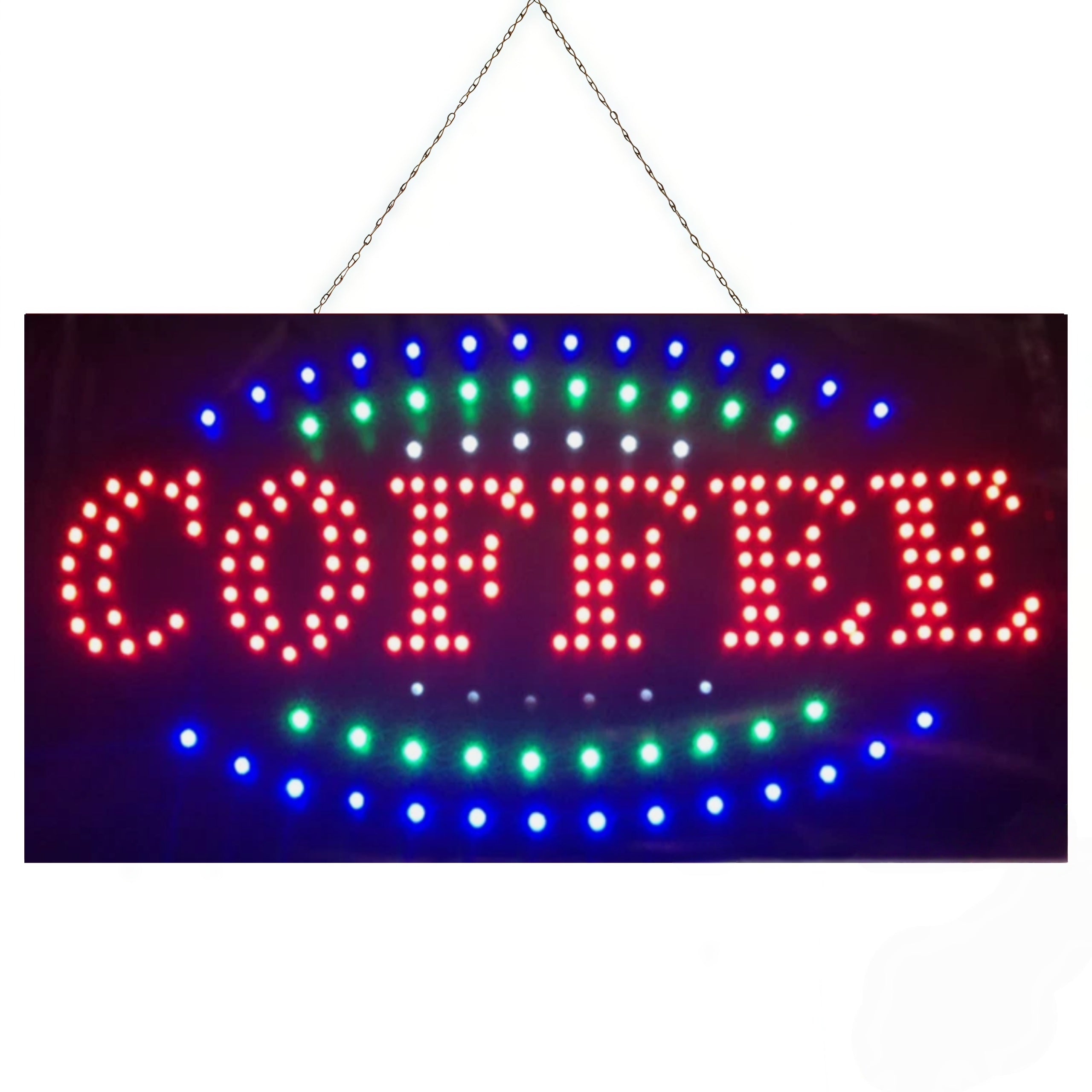 LED NEON COFFEE Sign for SHOP, HOME,BUSINESS SIZE: 55CM X 33CM Ready ...