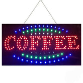 LED NEON COFFEE Sign 55CM X 33CM Ready-Made LED Signs