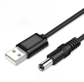 5V DC USB to 5.5 mm 2.1 mm Charging Power Cable  PC Accessories