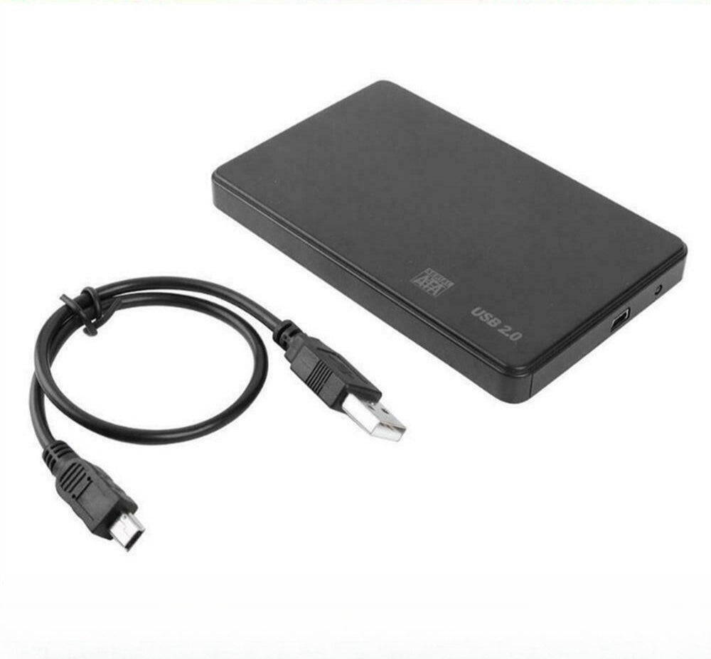 2.5" Hard Drive SATA to USB 2.0 Caddy Enclosure Box LS56 PC Accessories