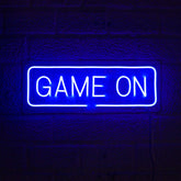 USB powered 60x20cm GAME ON Ready-Made LED Signs