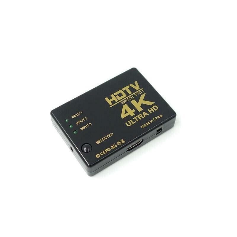 4K HDMI Switch 3 Port In 1 out JS59