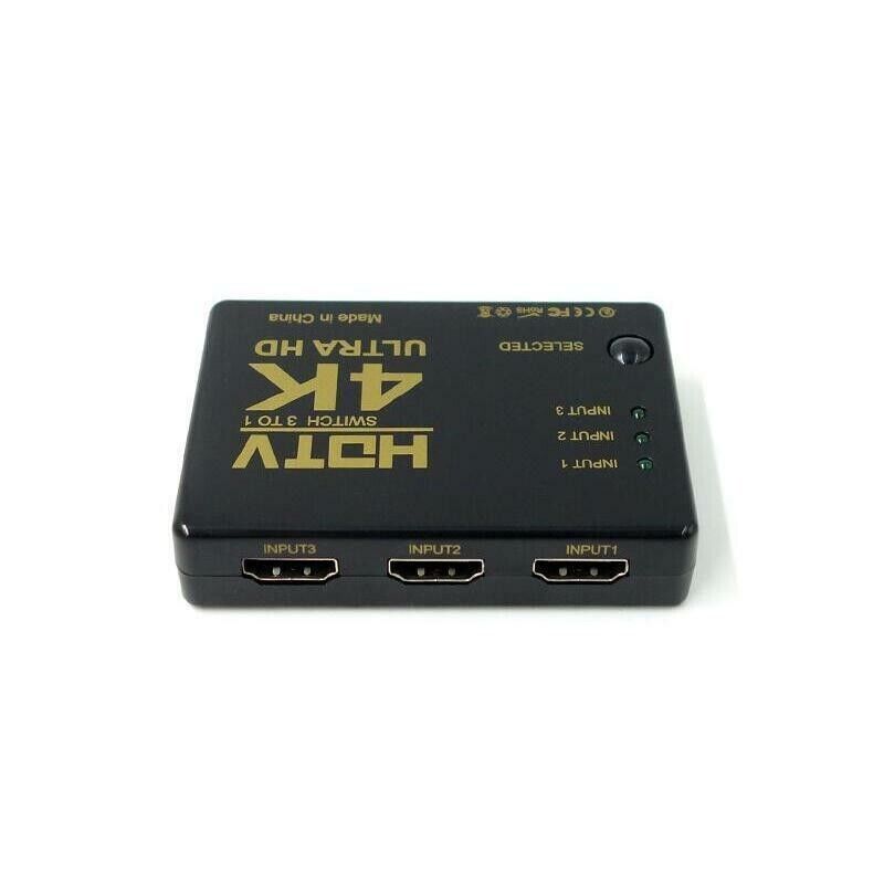 4K HDMI Switch 3 Port In 1 out JS59