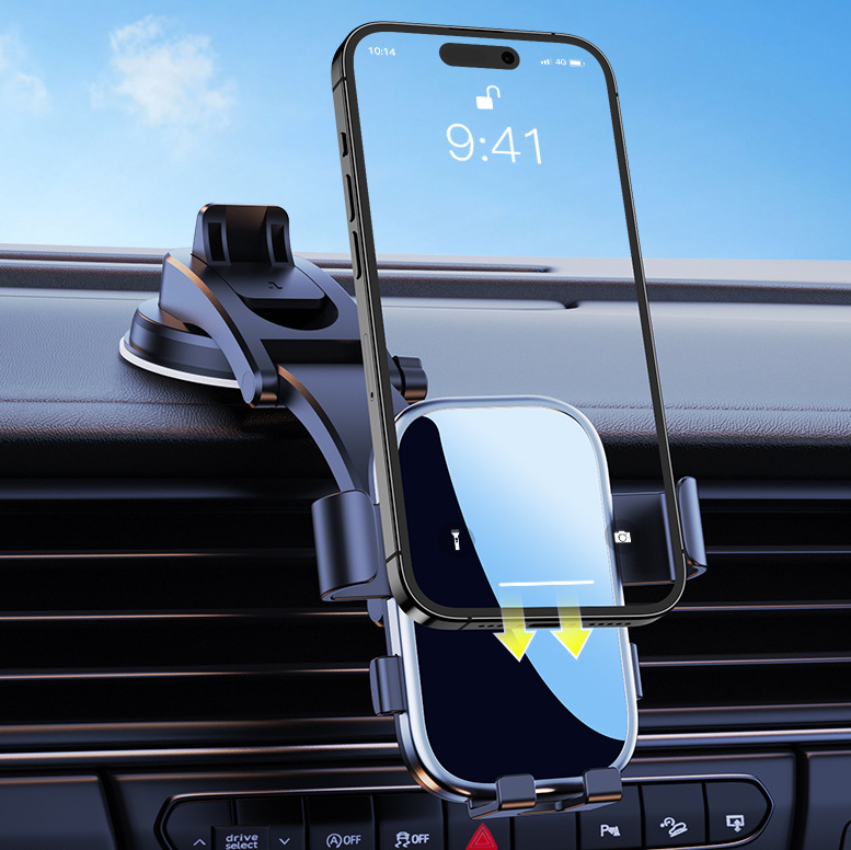 Car Phone Holder Dashboard Windshield Desk Suction Cup Center GPS Heavy Duty TS1-2