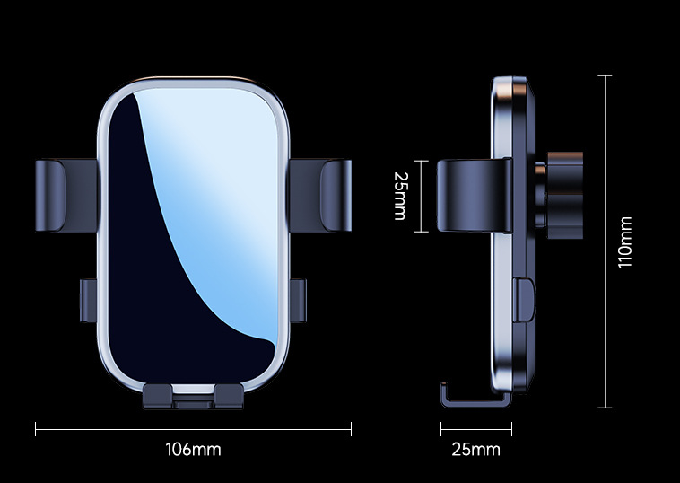 Car Phone Holder Dashboard Windshield Desk Suction Cup Center GPS Heavy Duty TS1-2