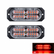 2pcs 12V 24V 20LED Emergency Strobe Car Truck Warning Light Amber Red White Car Accessories