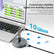 Aluminum NVME M.2 SSD Sata SSDS HDD Enclosure supports 2 TB MAX