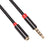 Premium 3.5mm Jack Audio Aux Extension Cable Cord Male to Female 4 Pole 2m 3m