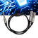 6.35mm Mono TS Guitar Signal Audio Y Splitter Cable 1/4 Mono Male to Dual Female AV Adapters