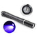 Compact UV LED Flashlight Ultraviolet Blacklight 395nM For Detection Infection Outdoor Gear
