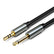 Gold 3.5mm Stereo To 6.35mm Mono 1/4 inch Amplifier Guitar AV Cables