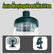 Portable 360° Mini Fan Auto Moving Head Rechargeable USB Table Car Fan