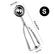 4/5/6cm Cake Mechanical Cookie Dough Ice Cream Scoop (JS06) Home Essentials