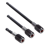 Screwdriver Extension 3Pcs 1/4 Hex Shank Holder Drill Bit Set Quick Release DIY & Home Tools