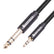 EVERTECH 3.5mm to 6.35mm Stereo 6.5mm 1/4 inch Amplifier Guitar Fabric AV Cables