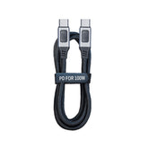 100W Type C to USB C Fast Charging PD Cable 5A QC4.0 Mobile Accessories