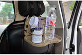 Folding Auto Car Back Seat Table Drink Food Cup Car Tray Car Accessories