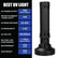 100 LED UV Torch Blacklight Black Outdoor Gear