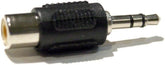 3.5mm TRS Stereo Male to Mono RCA Female Adapter M21 AV Adapters
