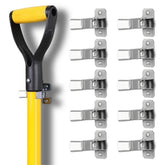 10-Piece Bulldog Clamps Wall Mount Holder Home Essentials