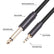 3.5mm Stereo to 6.35mm Mono 1/4 inch Amplifier Guitar Fabric Audio AV Cables