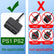 PS1 PS2 Extension Cable for Vibration Controller Joystick Grip 1.78M Plug & Play Mobile Accessories