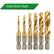 HSS Metric Tap Drill Bit 6pcs Set M3 to M10 Size DIY & Home Tools